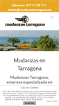 Mobile Screenshot of mudanzastarragona.com